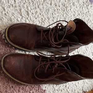 Clarks Dark Brown Leather Desert Boots